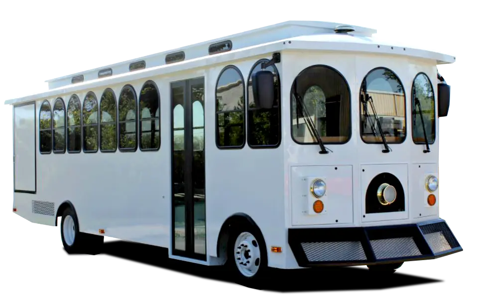 american trolley bus rental