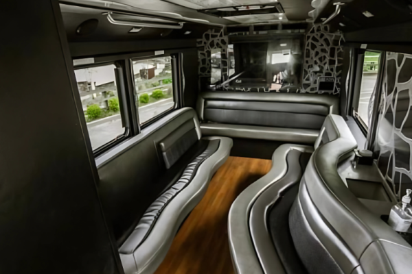 Chicago Party Bus Rental interior