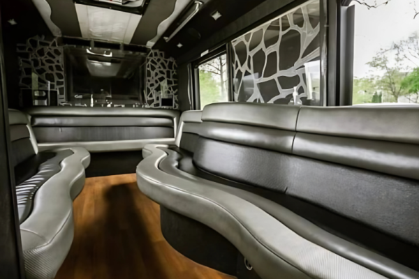 Interior for Party Bus rentals in Chicago