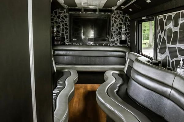 Seatinig for Chicago Party Bus